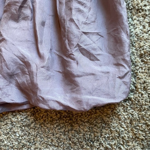 Crew Cuts Silk Bubble Skirt Dusty Rose Sz 6/7 - Picture 5 of 6